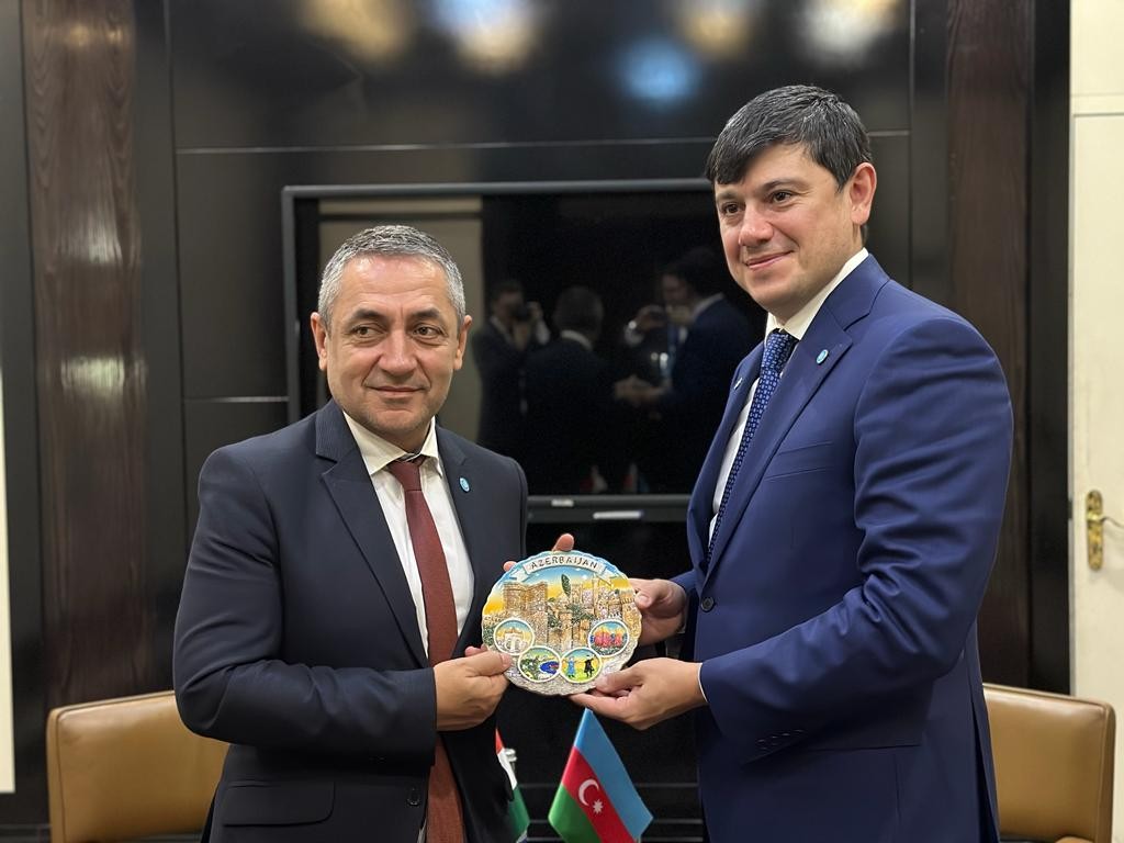 Fuad Muradov Bişkekdə bir sıra ikitərəfli görüşlər keçirdi - FOTOLAR